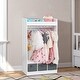 preview thumbnail 8 of 8, Kids Costume Organizer, Costume Rack, Kids Armoire, Open Hanging Armoire Closet With Mirror