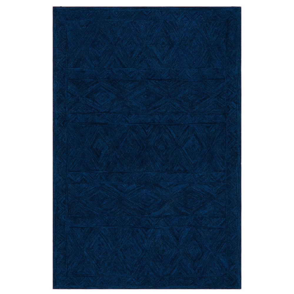 SAFAVIEH Handmade Metro Krystallo French Country Wool Rug