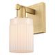 Option Brushed Brass / Matte White