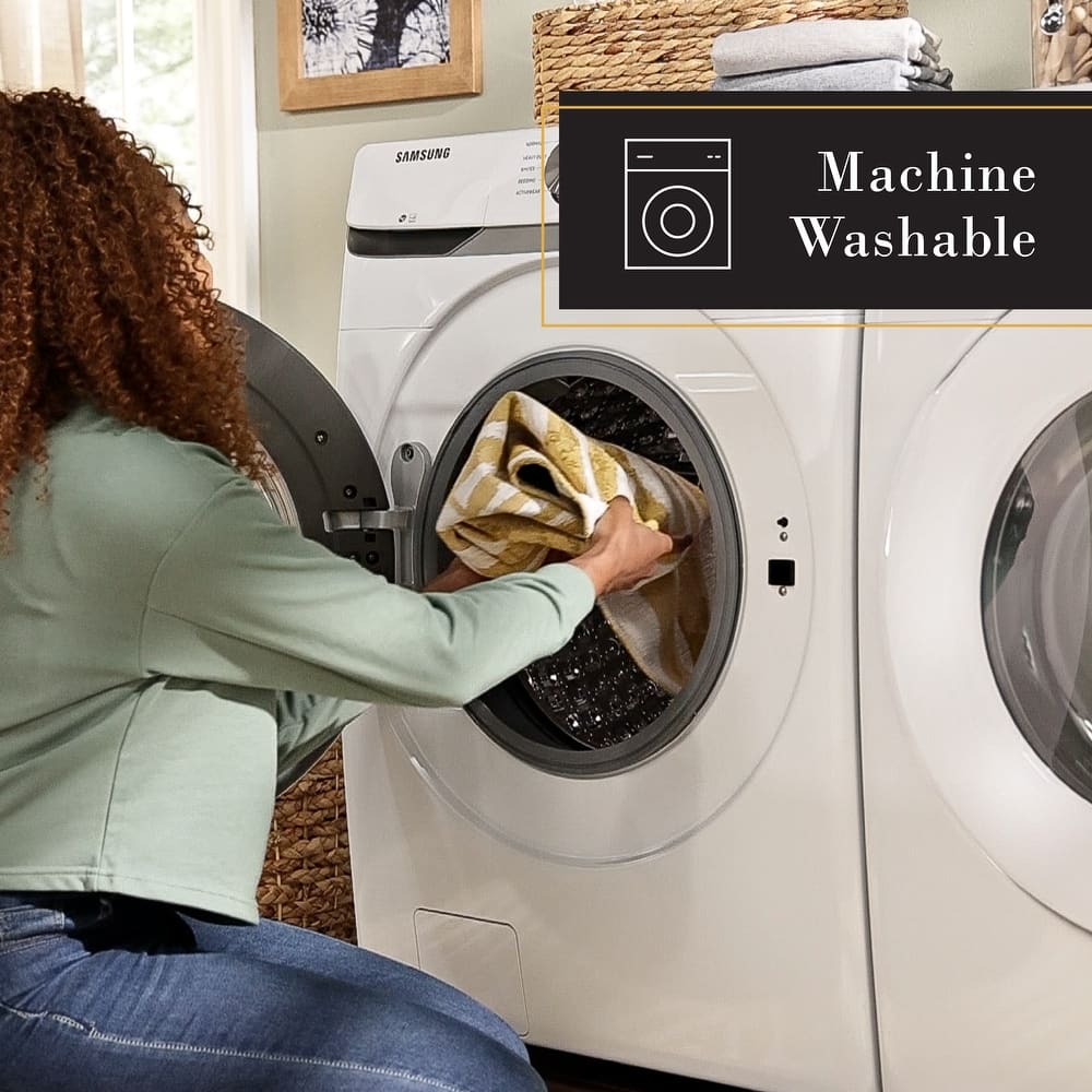 TOWN & COUNTRY LUXE Livie Matisse Cutout Everwash Washable Non-Slip Backing Kitchen Mat