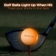 preview thumbnail 6 of 4, Activ Life LED Golf Balls (3 Orange) Best Glow in the Dark Golfer Gifts for Men and Women Night Golfing Unique Novelty