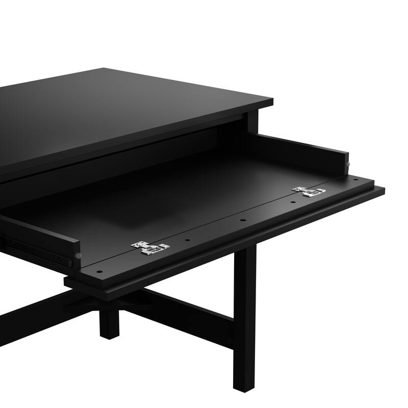 Broadview 54W Computer Desk with Shelves by Bush Furniture