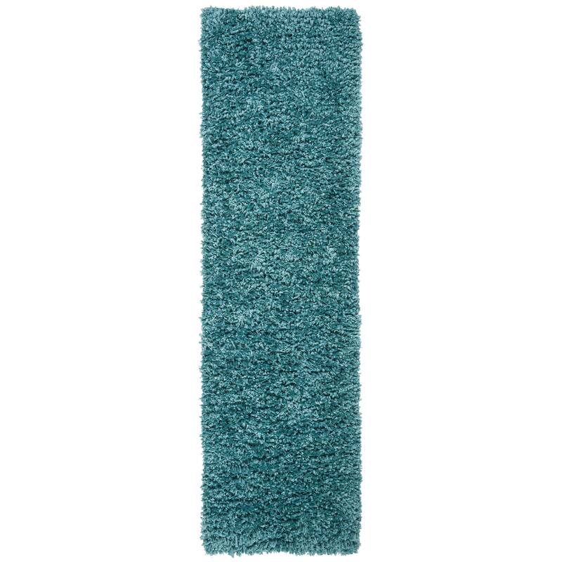 SAFAVIEH Handmade Sheep Shag Malti Solid Area Rug