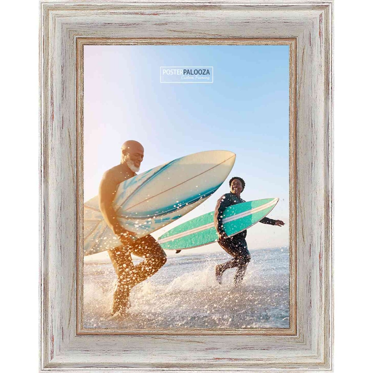 30x30 Frame White Solid Wood Picture Frame Includes UV Acrylic Shatter -  Bed Bath & Beyond - 27204967
