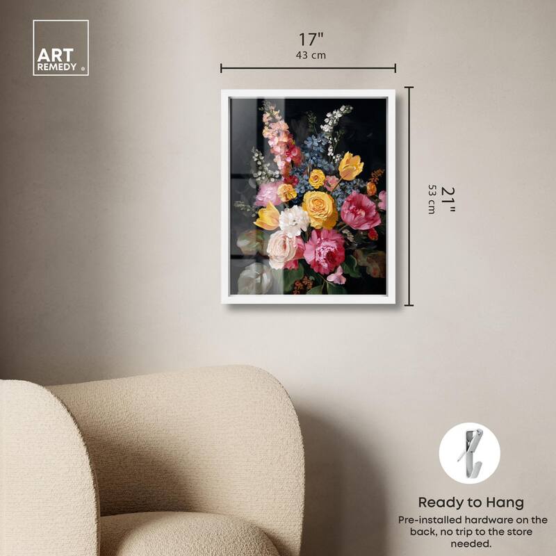 Garden Richness I Shadowbox by Art Remedy