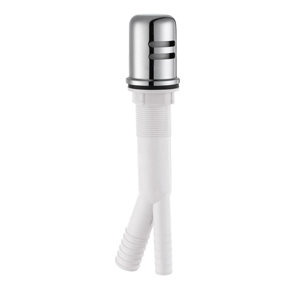 Slip-On Pull-Up Wall Mount Tub Diverter Spout Polished Chrome