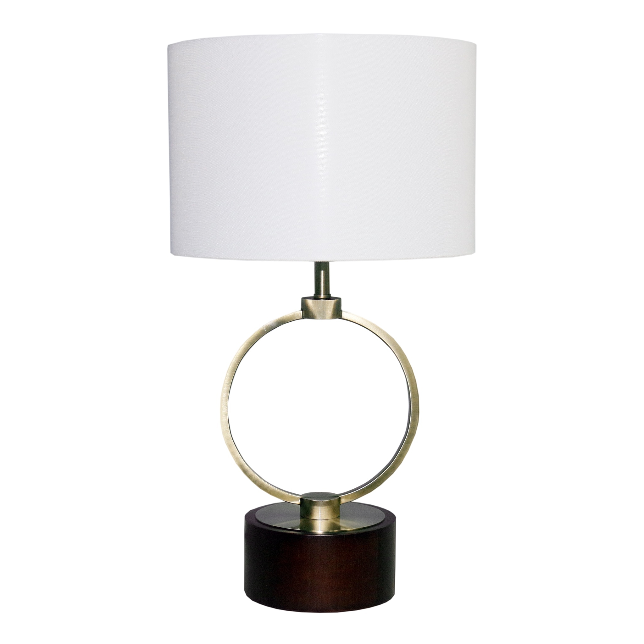 Brass ring table lamp online