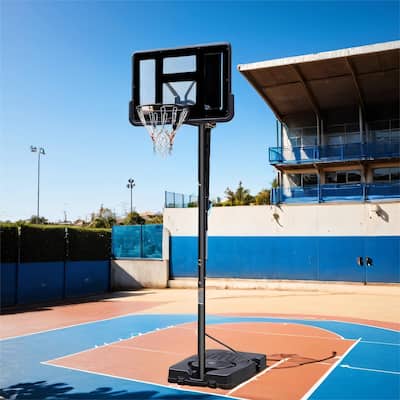 Portable Basketball Hoop, Adjustable Height Basketball Hoop Stand