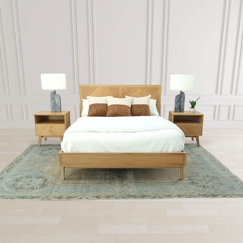 Apollo Solid Oak Bed