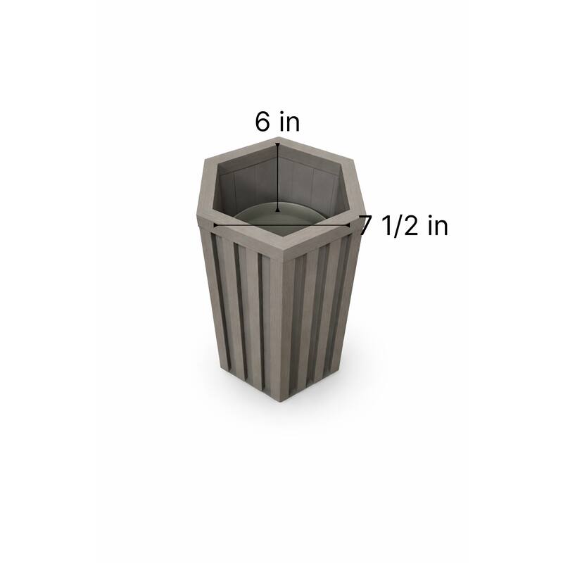 Hexagon Column Planter