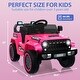 preview thumbnail 14 of 22, Kids Ride On Truck Car, 12V Battery Powered Electric Vehicle with Remote Control