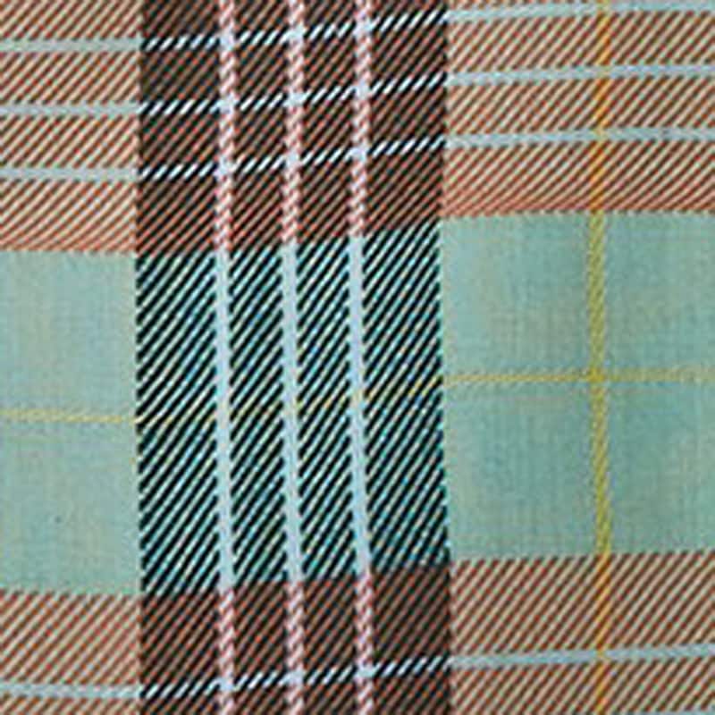 Set of 3 Fishing Flies Print with Green Plaids Cotton Kitchen Dishtowels 26L x 18W in.
