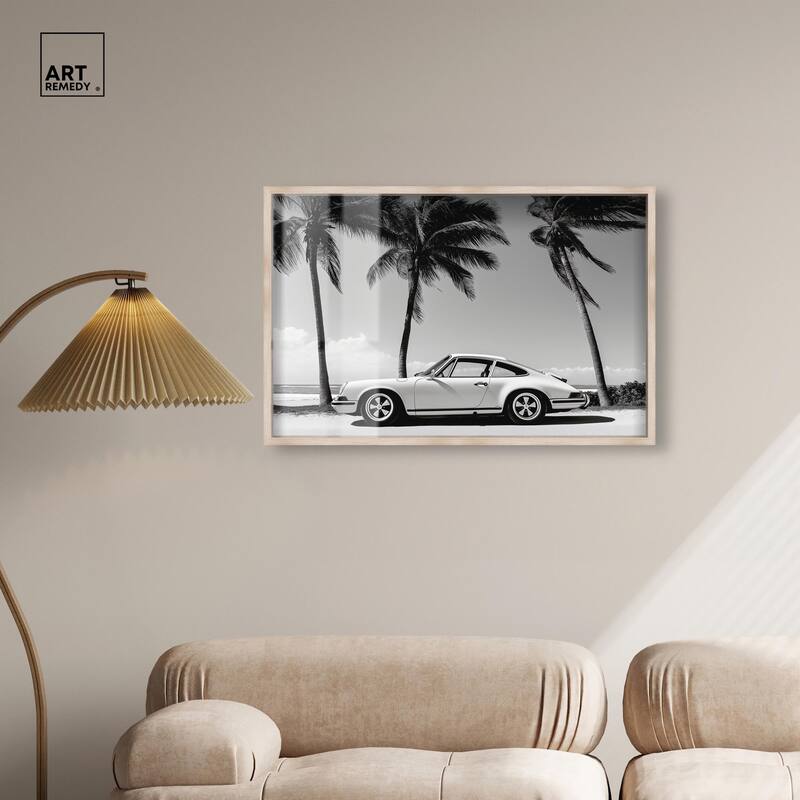 Analog Vintage Car Shadowbox by Art Remedy