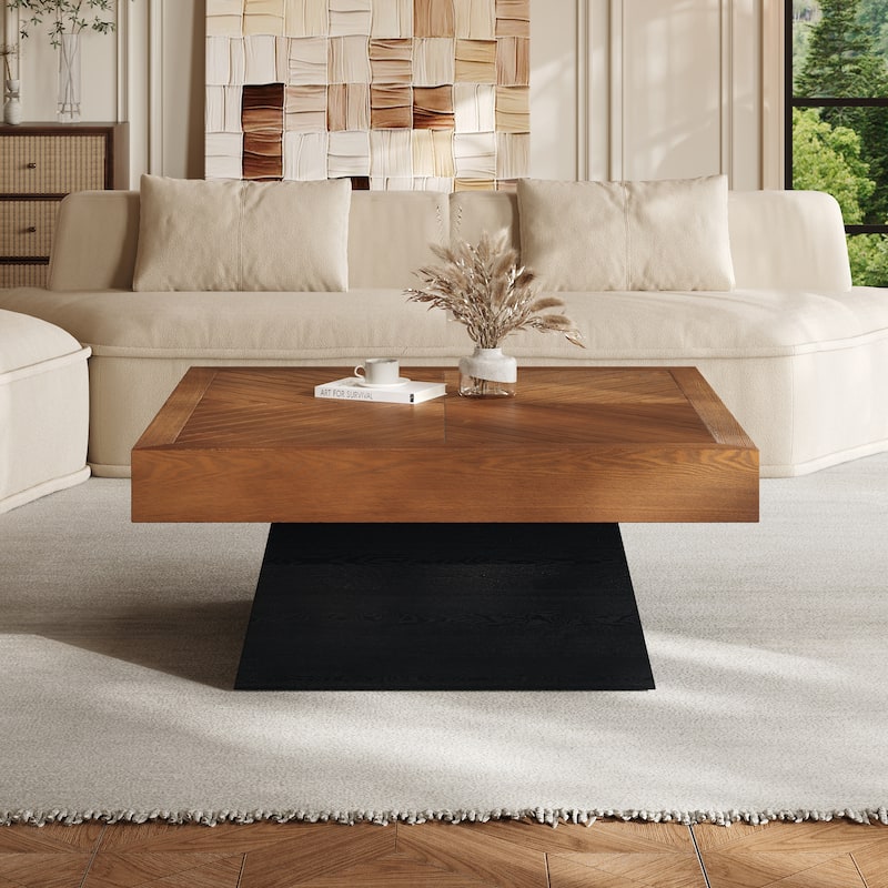 Modern Square Coffee Table for Living Room