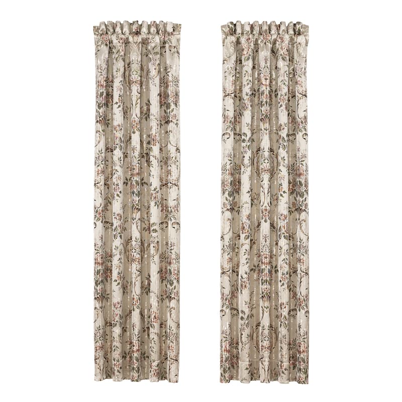 J. Queen New York Pecora Window Panel Pair