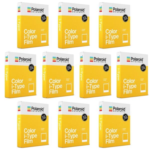 Shop Polaroid Originals Standard Color Film For I Type Cameras 10 Pack 107mm X 88mm Overstock 29126498