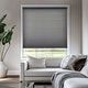 preview thumbnail 10 of 11, Chicology Cordless Light Filtering Cellular Shades 24"W X 64"H - Morning Fog (Privacy & Light Filtering)