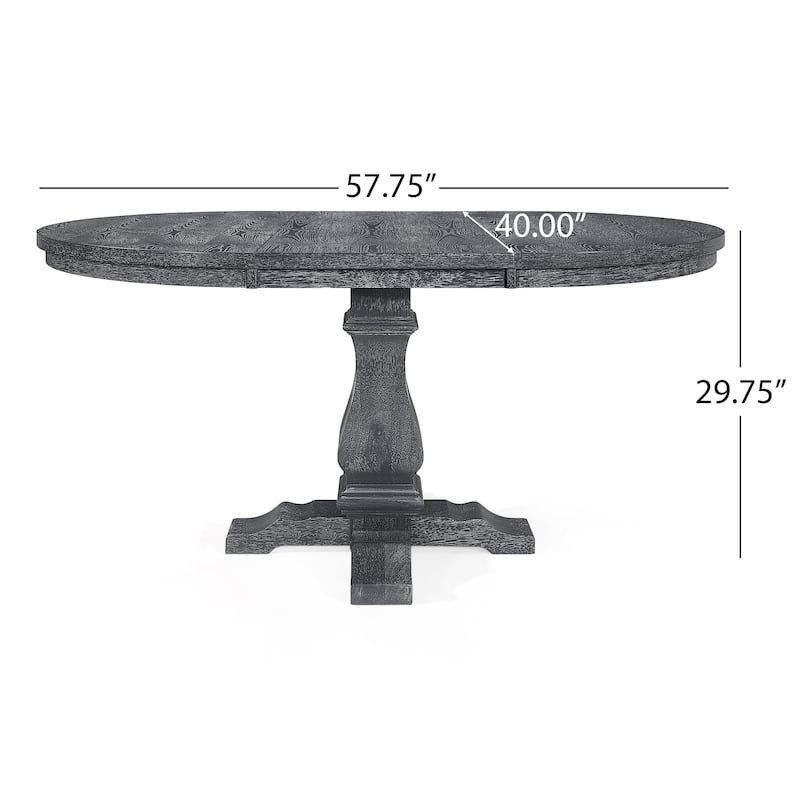 Castner Wood Dining Table by Christopher Knight Home
