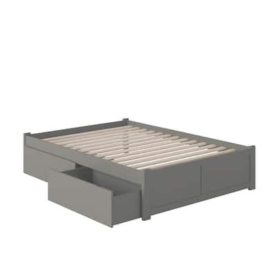 Mountain Platform Bed - Underbed Storage Drawers & Turbo Charger