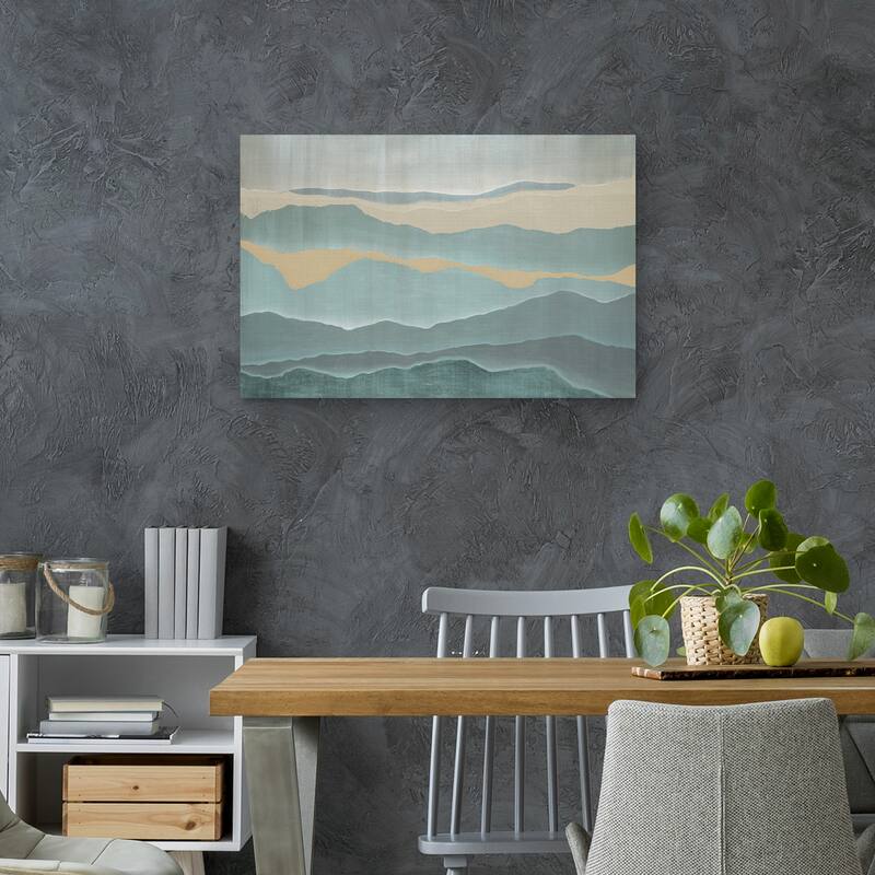 Cut Horizon by Liz Jardine Canvas Art Print