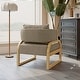 preview thumbnail 25 of 35, Corvus Danzig Teddy Fabric 1-Piece Accent Chair