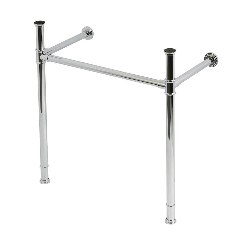 Kingston Brass VPB3428 Fauceture 28-1/2" Stainless Steel Console Stand - Polished Chrome