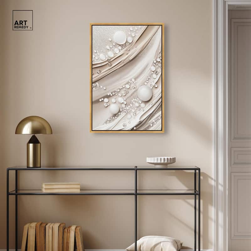 Viscous Veils IV Canvas by Art Remedy