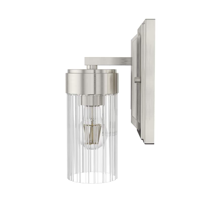 Hunter Gatz 1-Light Wall Sconce Light - Glam, Contemporary, Transitional - Damp Rated!