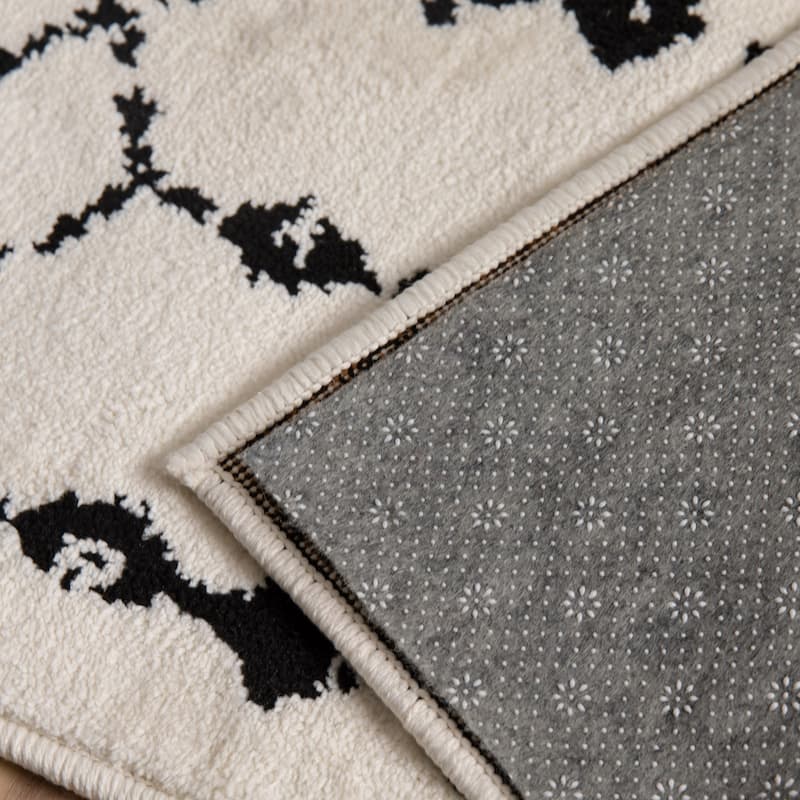 Slide-Stop® Multi-Surface Reversible Non-Slip Cushion Rug Pad, 1/4" Thick, Floor Protection, for 4'x6' Area Rug, Gray