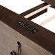 preview thumbnail 10 of 16, Bunk Bed with Built-in Storage Cabinets and Charging Station,Queen Over Queen