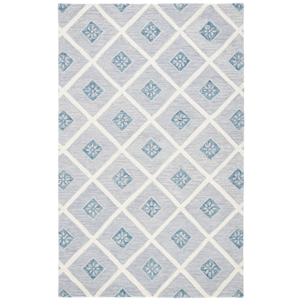SAFAVIEH Handmade Metro Theona Diamond Trellis Wool Rug