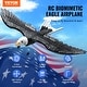 preview thumbnail 2 of 5, RC Plane, 2.4GHZ 2 Channel Remote Control Airplane with 6-Axis Gyro Stabilizer with 2 Batteries - 2.4GHZ 2 Channel