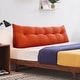 preview thumbnail 74 of 182, WOWMAX Large Reading Wedge Headboard Pillow for Bed Rest Back Support