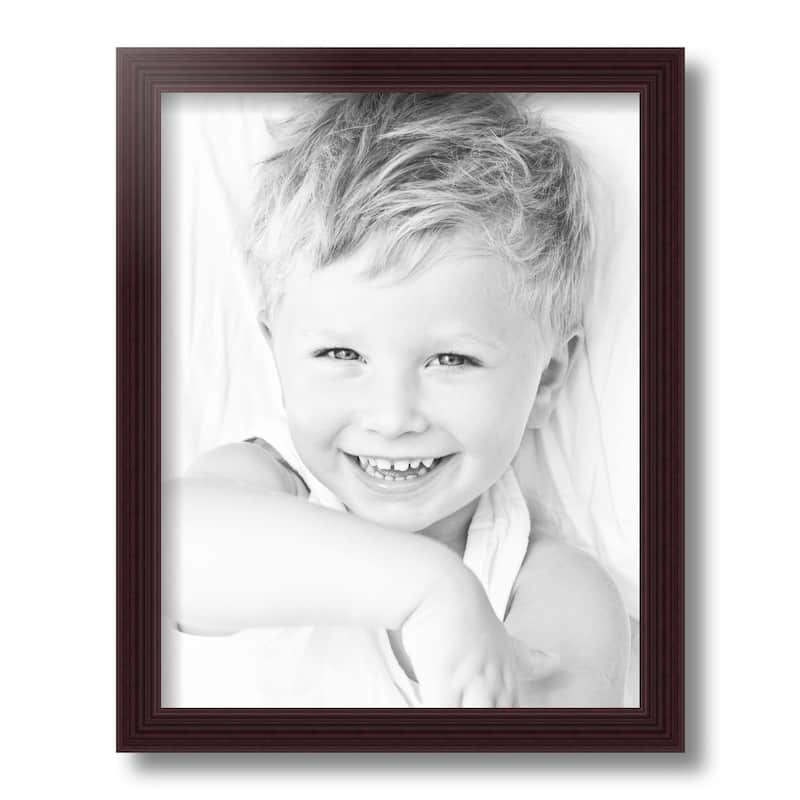 ArtToFrames Classic Waves 11x14 Inch Picture Frame, 1.00 Inch Wood Poster Frame Available in Multiple Colors (60823-11x14)