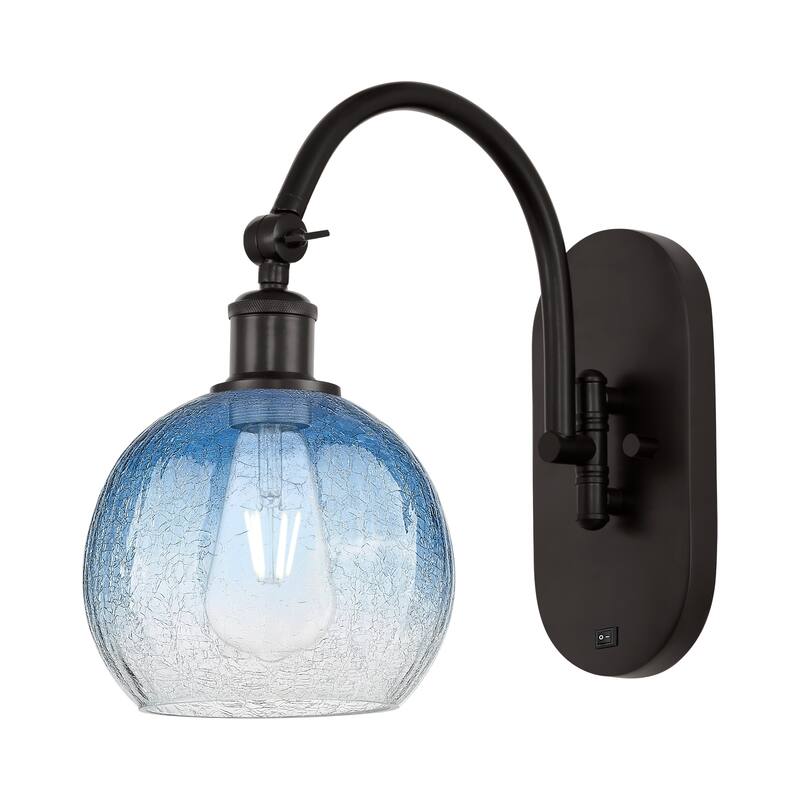 Innovations Lighting Endless Possibilities Ballston - Brookhaven Globe - 1 Light 8" Swiveling Sconce