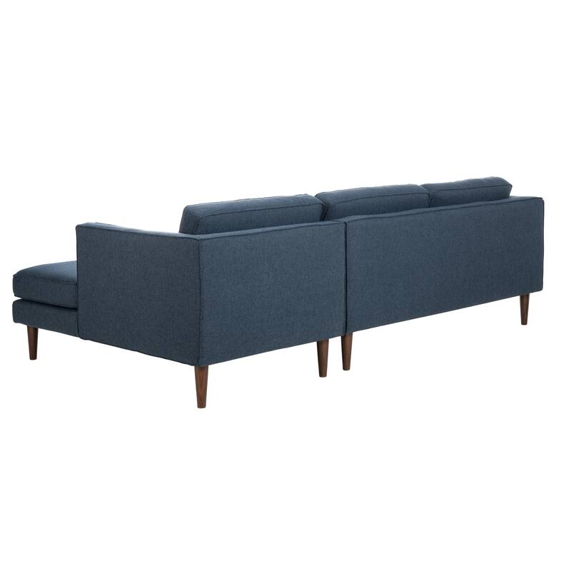 SAFAVIEH Couture Dulce Mid-Century Chaise Sofa - 98"W x 60"D x 33"H