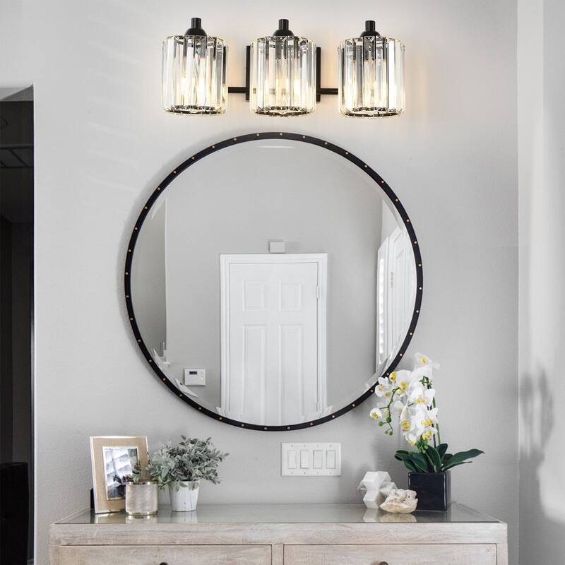 Crystal Dimmable Wall Sconce Light