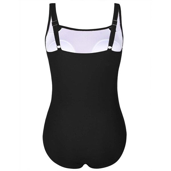 tummy control padded swimsuit