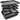 8-Piece Nonstick Aluminized Steel, Space Saving Baking Set, With Deep Roasting Pan, Cookie Sheet, Cake Pans