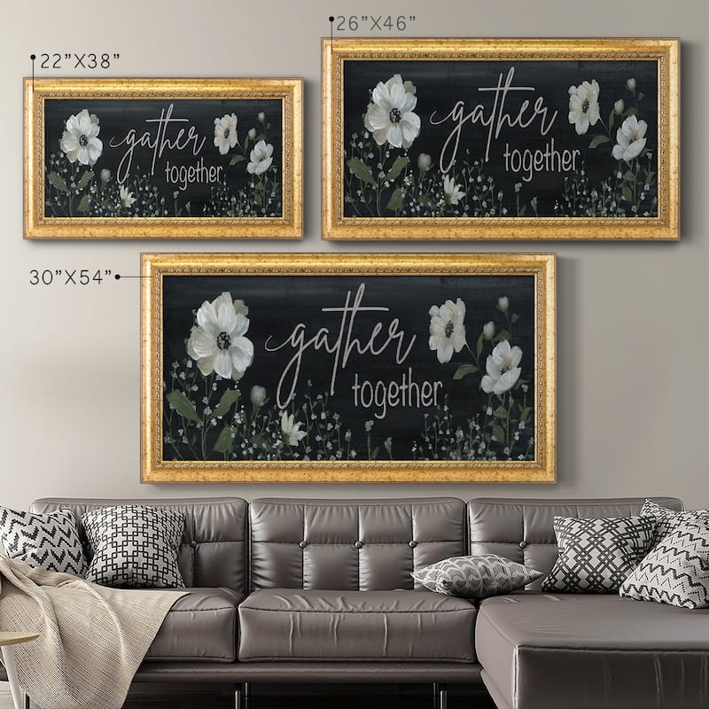 Gather Together Premium Framed Canvas- Ready to Hang
