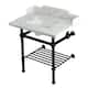 Option Marble White / Oil Rubbed Bronze