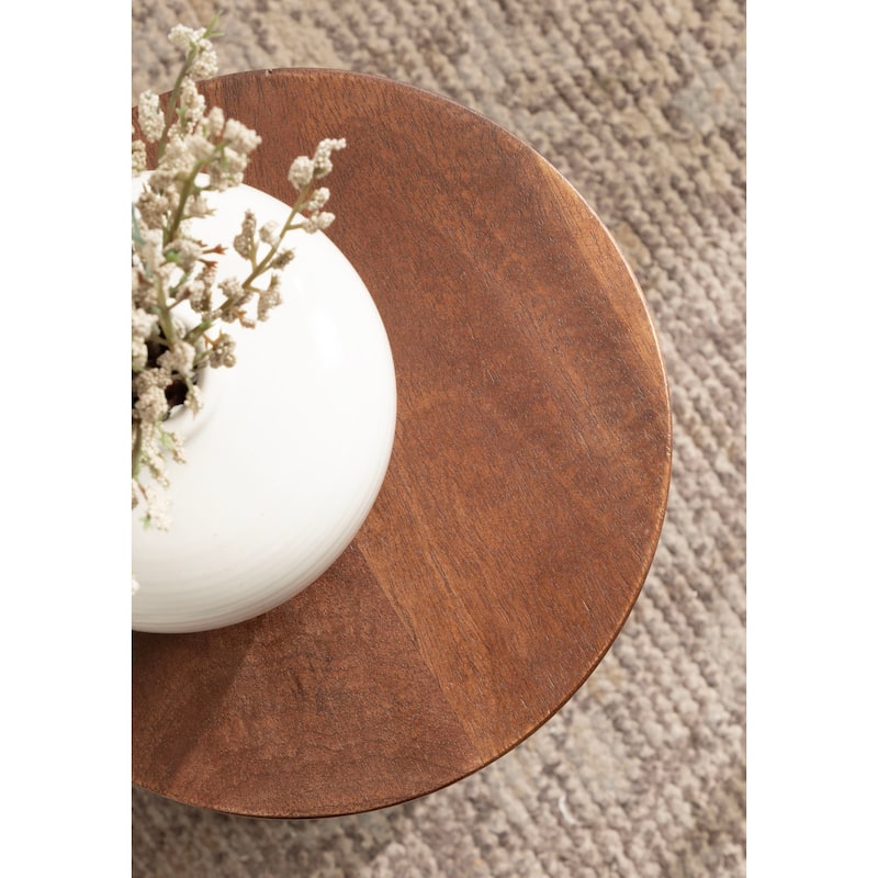 Kate and Laurel Omar Round Drink Table