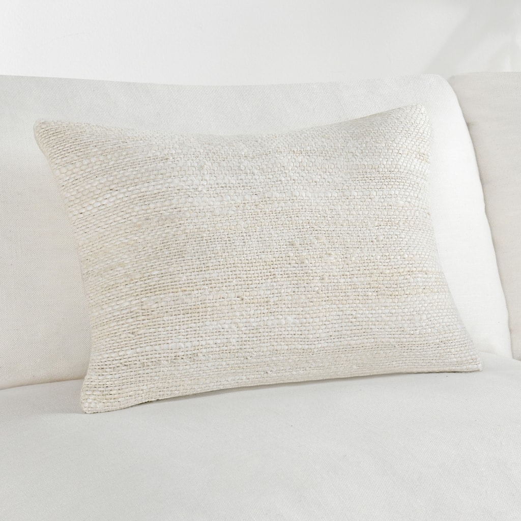Villa by Classic Home Halter Handcrafted Jute Throw Pillow