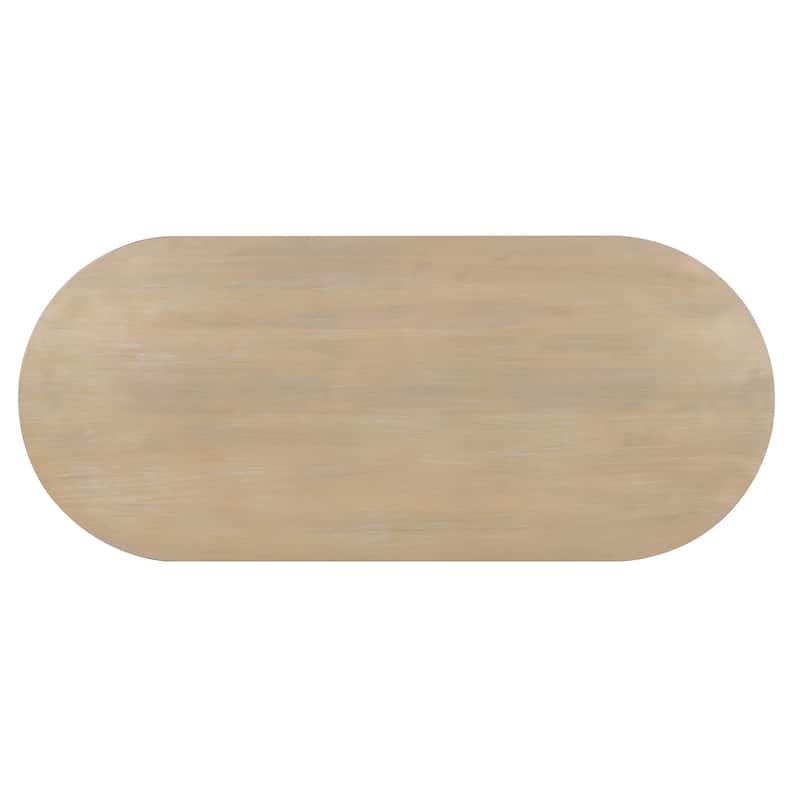 71'' Dining Table Set for 6 with Bench