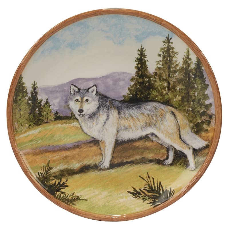 Certified International Mountain Summit 10.75" Dinner Plate, Set of 4