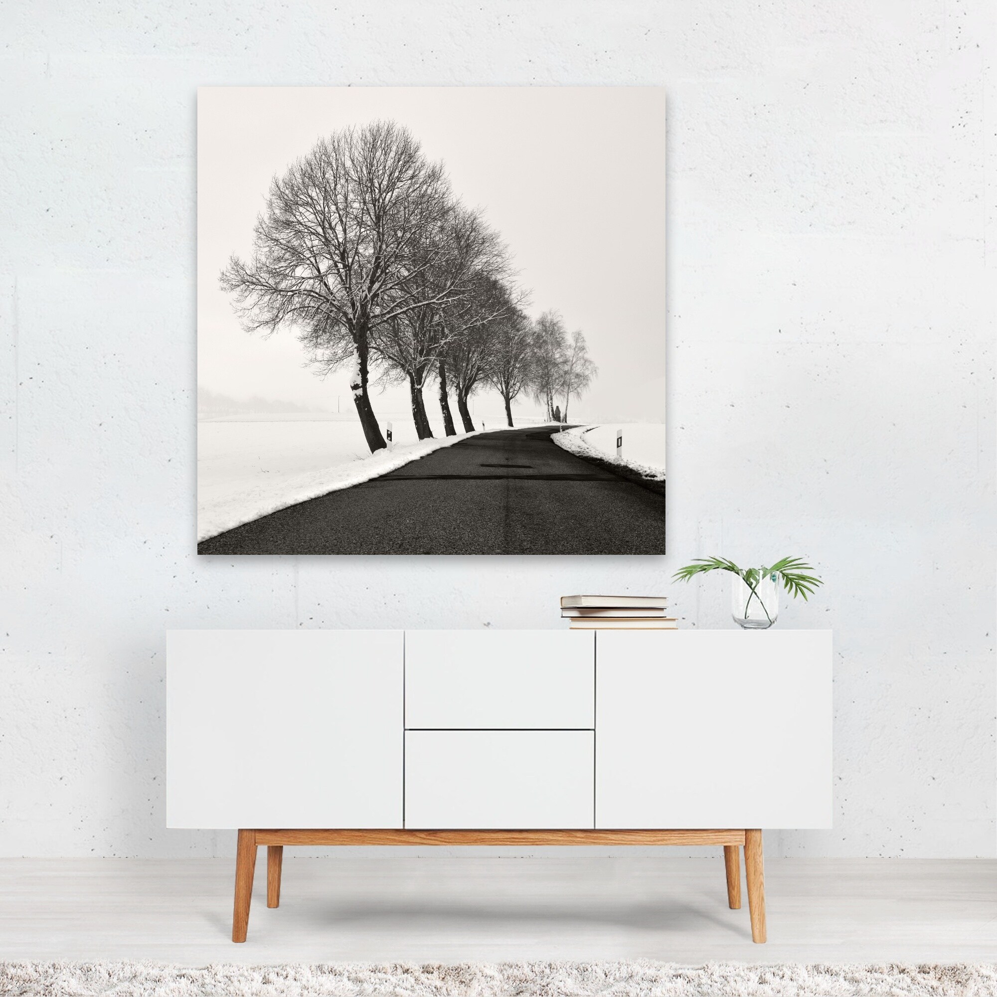 Shop Black And White Black And White Metal Wall Art Print Overstock 31280413