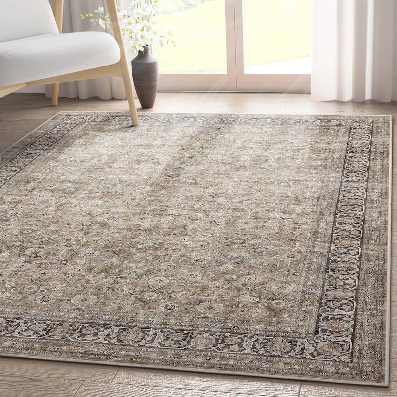 Well Woven Asha Delphine Vintage Persian Flat-Weave Area Rug