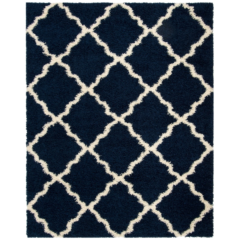 SAFAVIEH Dallas Shag Giusy Trellis 1.5-inch Thick Rug