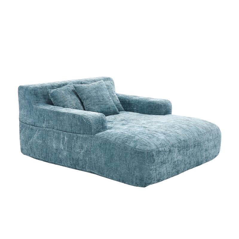 Futon Sofa Bed,3-in-1 Multi-Functional Corduroy Sleeper Couch Pull-Out Bed,Adjustable Backrest and Pillows,Convertible Sofa Bed