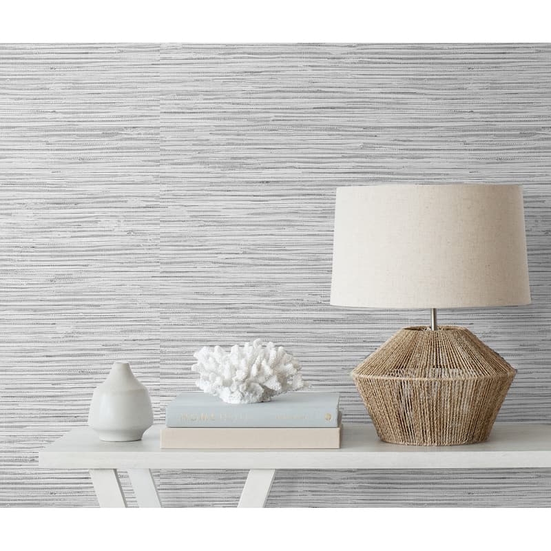 Stacy Garcia Home Faux Grasscloth Peel and Stick Wallpaper